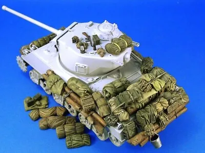  Unpainted  1/35 Resin Stowage Supplies For US M4 Sherman Tank Kit Notank • $26.99