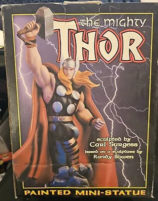 The Mighty Thor 9” Mini Statue Bowen Marvel Avengers Ltd. #0467/5500 New In Box • $99.99