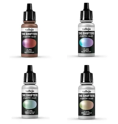 Vallejo The Shifters Paints - (Singles All Colours) 17ml Bottles Acrylic • £4.49