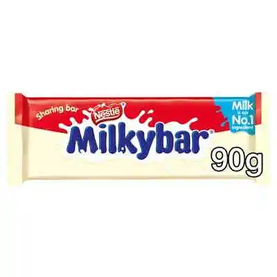 £1 • Buy Milkybar White Chocolate Sharing Bar 90G