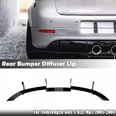 For Volkswagen Golf 5 R32 MK5 2005-2009 Rear Bumper Diffuser Lip Shark Fin Trim • $40.70