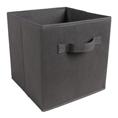 2-10Pcs Foldable Fabric Storage Cube Boxes Drawer Toy/Book/Clothes Organiser DIY • £27.99