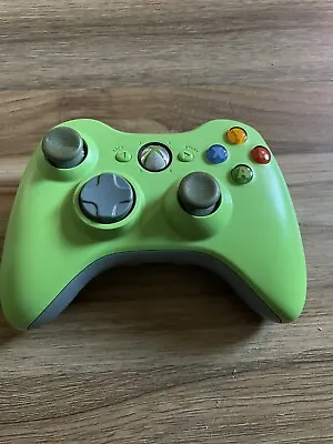 $125 • Buy Lime Green Microsoft Xbox 360 Wireless Controller All Factory Original Parts