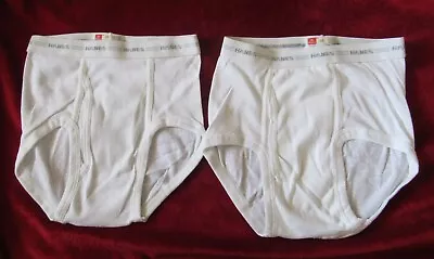 Vintage 90's HANES Boys Underwear Briefs 2 Pair Size 10 New Made In USA • $33.70