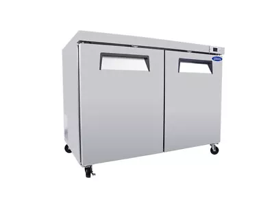 48  Commercial Freezer 2 Door 11.1 Cu.ft Undercounter Work Top Freezers ETL  • $1599