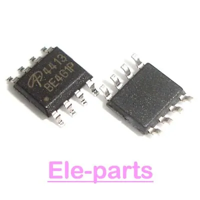10 PCS AO4413 SOP-8 4413 SMD-8 30V P-Channel MOSFET Transistor Chip • $2.39