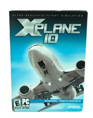 X-Plane 10: Regional -- North America - PC - Flight Simulation Game • $19.99
