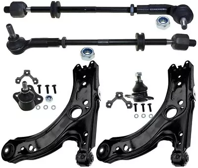 Fits VW Golf Jetta Beetle Control Arm Ball Joint Joints Bushing Tie Rod Rods Kit • $61.59