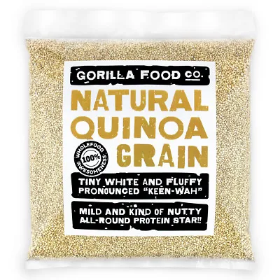 £27.95 • Buy Gorilla Food Co. Natural Quinoa Grain - 200g-5kg