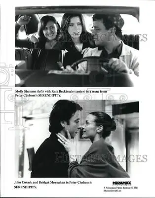 2001 Press Photo The Cast In Scenes From Peter Chelsom's  Serendipity  • $19.99