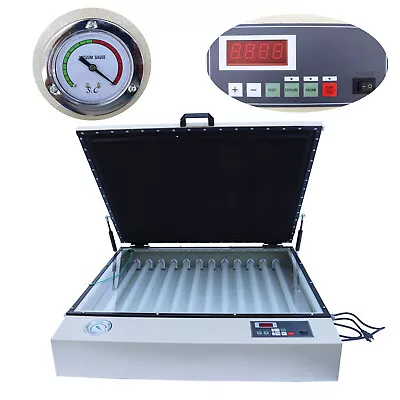 24 *28  Screen Printing Vacuum Exposure Unit UV Pad Printing Plat Making 110V • $658.94