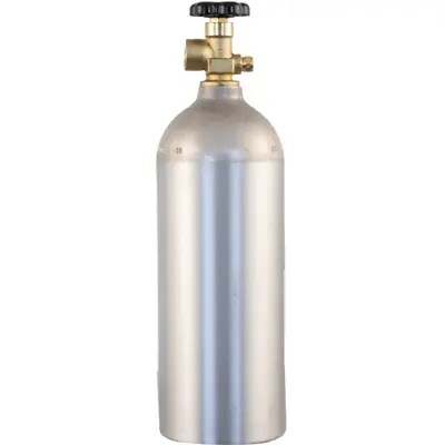 Nitrogen Argon Mix Gas Tank (Aluminum) - 5 Lb. - For Beer Or Wine - CGA580 Valve • $212