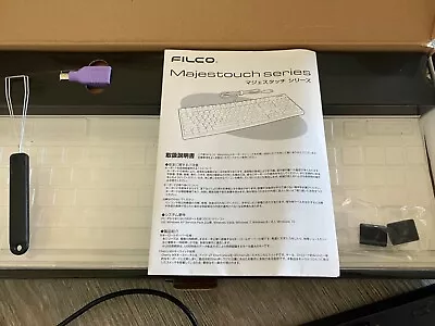 FILCO Majestouch Ninja 104 Key Full Size Mechanical Keyboard Cherry Brown • $190