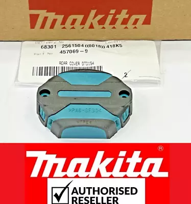 Genuine Makita Rear Cover For Brushless Cordless Impact Driver DTD154 DTD154Z • £5.86