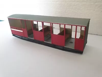 O9 / 09 Semi-Open Bogie Coach - Scratch Built Model 7mm/ft - One Off Model • £15