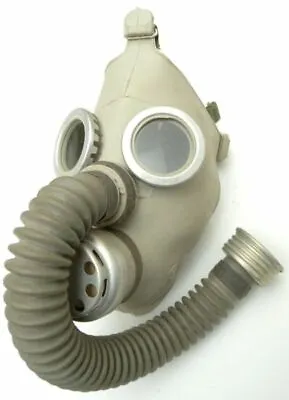 Youth/Child Soviet Russian USSR Military Gas Mask Soviet PDF-7 GP5 Gray 40mm Gos • $14.99