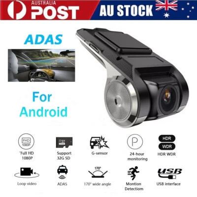 $19.99 • Buy 1080P ADAS Mini Car Dash Camera Video DVR Cam Recorder Night Vision + G-sensor