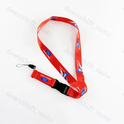 Lanyard Keychain 2008 2010 2011 2012 For Ford Racing Mustang Shelby Cobra Jet RD • $6.58