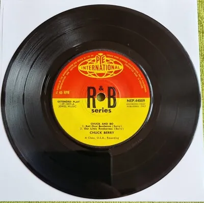 £9.99 • Buy Chuck And Bo Vol. 1 7  Vinyl EP CHUCK BERRY BO DIDDLEY Rock 'n' Roll Rock Blues