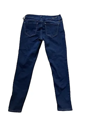 $14.99 • Buy Hydraulic Jeans Women's 11/12 Lola Curvy Super Skinny Blue Stretch Denim