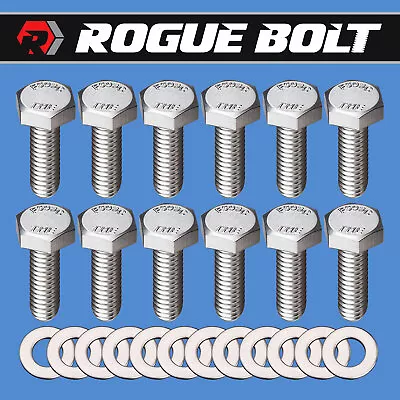 Mopar Big Block Valve Cover Bolts Hex Stainless Kit Bbm 383 400 413 426w 440 Rb • $12.95