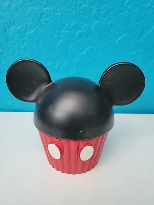 RARE - Disney Mickey Mouse Cupcake Music Box From Hallmark • $40