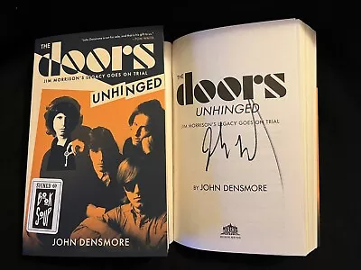 John Densmore Signed The Doors - Unhinged Trade Paperback Jim Morrison's Legacy • $101.56