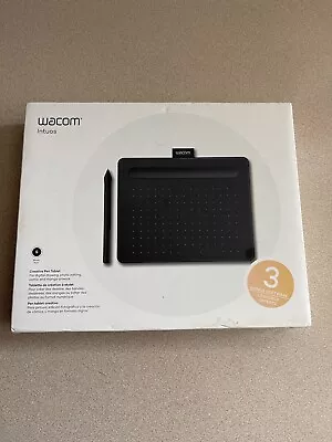 Wacom Intuos Creative Pen Tablet CLT 4100 Black New Sealed • $37