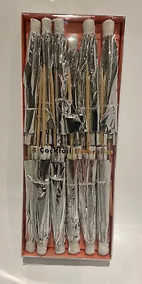 £10 • Buy 🖤meri Meri 24 Silver Party Cocktail Umbrella Sticks🖤