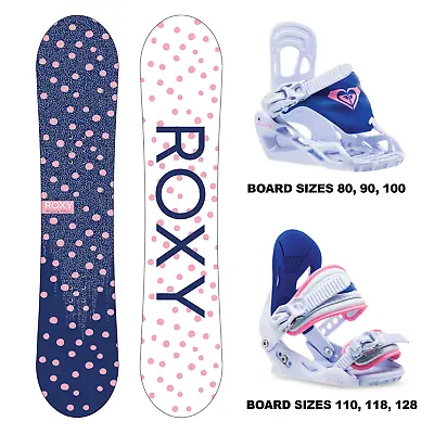 Roxy Poppy Snowboard Package • $299.95