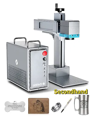 Secondhand OMTECH 50W JPT Fiber Laser Engraving Machine 7x7 W Autofocus Camera • $3499.99