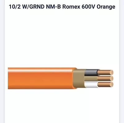 10/2 Romex 250’ With Ground Indoor Electrical Wire 600V Colonial • $220