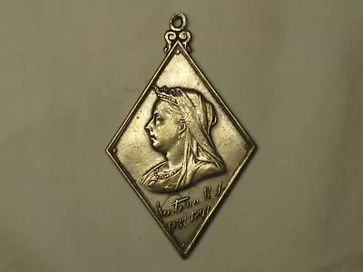 Antique Glasgow Queen Victoria Diamond Jubilee Medal Childrens Fete 1897 • $24.87