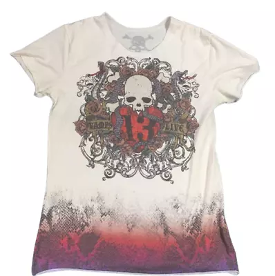 VAMPS Tour T-shirt White M Size Band Goods Visual Kei From Japan USED • $32