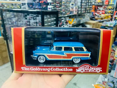 Goldvarg Collection 1956 Mercury Monterey Station Wagon Lauderdale Blue 1:43 Car • $89.90