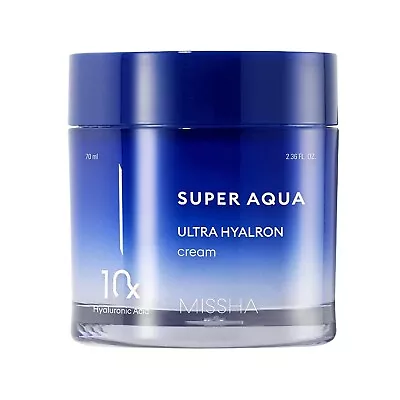 MISSHA Super Aqua Ultra Hyalron Cream 70 Ml/2.36 Fl.oz. • $21