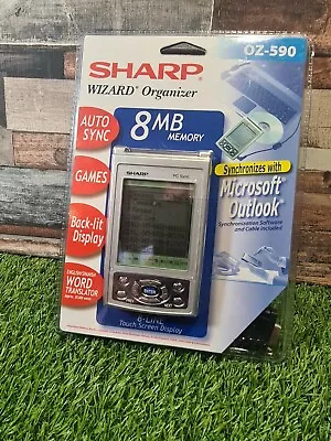 £24.99 • Buy Retro Sharp Wizard Electronic Organiser  OZ -590 Brand New Vintage Old Stock