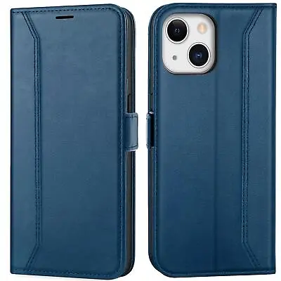 Flip Case For IPHONE 13 Rfid Protective Case Wallet Cover Book • £13.75