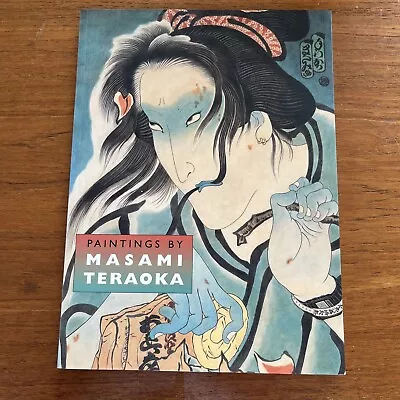 PAINTINGS BY MASAMI TERAOKA Weatherhill/Sackler 1st Ed 1996 L P/Bk French Flaps • $45.04