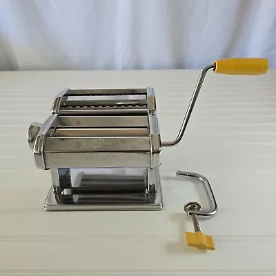 Vintage MARCATO Atlas No 150 Pasta Noodle Maker Machine With Box Made In Italy • $44