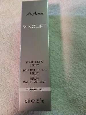 M. Asam Vinolift Skin Tightening Serum + Vitamin B3 1.69 Oz New & Sealed In Box • $19.99