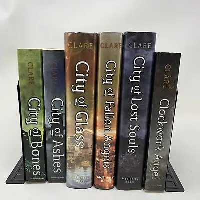 Complete Set Of The Mortal Instruments Book Series + Clockwork Angel By Clare  • $29.75