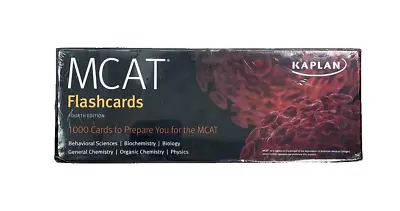 Mcat Flashcards: 1000 Cards To Prepare You For The Mcat Sealed New Cards • $29.99