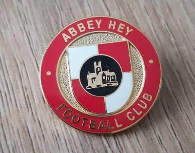 £2.49 • Buy Abbey Hey Football Club - English Non League - Enamel Pin Badge
