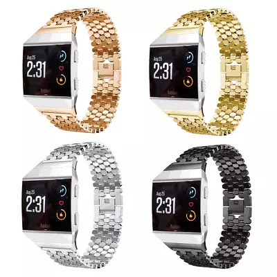 $13.15 • Buy Stainless Steel Strap Band Replacement Wristband For Fitbit Ionic Watch 