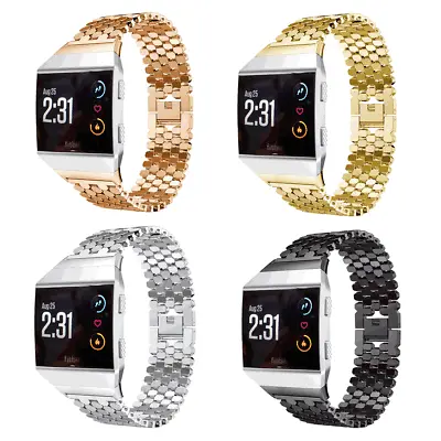 Stainless Steel Strap Band Replacement Wristband For Fitbit Ionic Watch  • $12.23