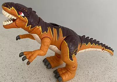 RARE 2004 Mattel IMAGINEXT Orange Razor T-Rex Dinosaur Action Figure Free Post • $16.95