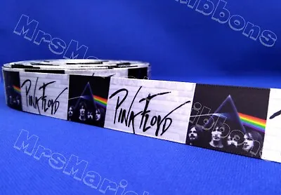 Pink Floyd Rock Band Music Design Satin Cake/craft/hair Ribbon @ MrsMario's • £1.79