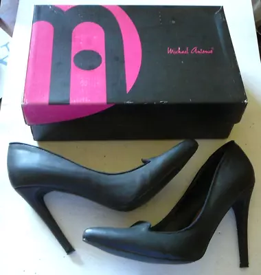 MICHAEL ANTONIO LAYTON WOMEN'S BLACK HEELS (Size 10) • $45