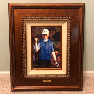 $90 • Buy Scott Medlock - Zack Johnson - 2007 Masters Champion - Autographed - Framed!